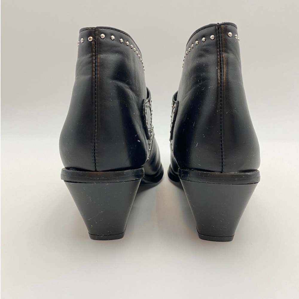 SEVEN7 Dallas Studded Western Buckles Ankle NWT Sz 8 - Picture 9 of 10